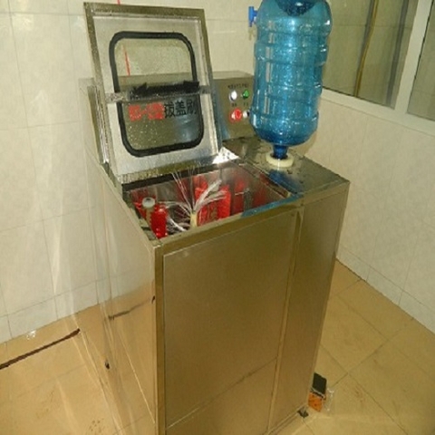 Máy rửa bình nước tinh khiết 20 lít, máy nhổ nắp bình