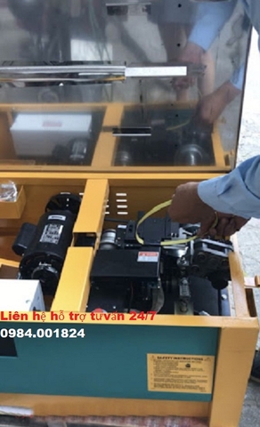 Máy đóng đai thùng dạng thấp bán tự động KZB-II
