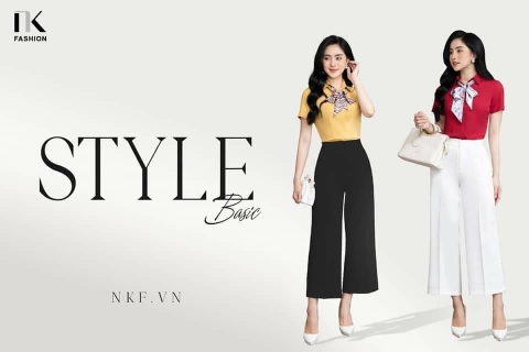 Quần Ống Rộng T11 NK Fashion Công Sở Nữ Thanh Lịch Vải Mền Mịn NKQU2011001