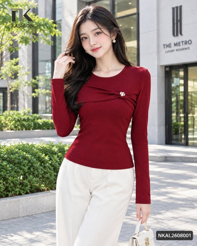 Áo len Luna NKAL2608001 ( Áo rời ko kèm QU/CV/PK )