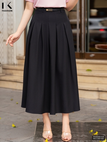 Châm váy xếp ly điệu đà, tôn dáng đẹp ngất ngây NKCV2601005