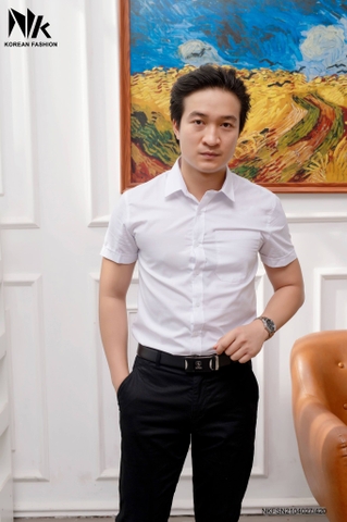Sơ Mi Nam Nén Đuôi Tôm NKFSN2104027