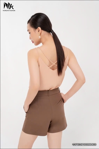 Áo 2 Dây Đan Chéo Quyến Rũ, Cuốn Hút NKFSM2105023