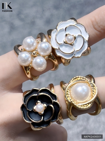 NK FASHION Khuyên cài khăn lụa xinh xắn, lên dáng sang xịn NKPK2406001