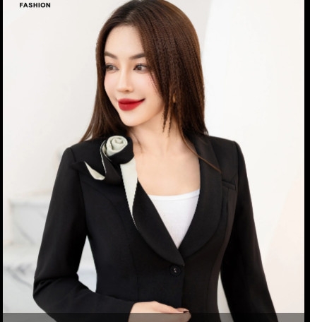 Vest 2 Lớp Cúc Đơn Quấn Hoa, Thanh Lịch, Sang Trọng NKAK2309006