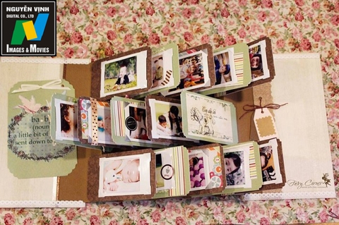 Abum ảnh dán cỡ 13x18