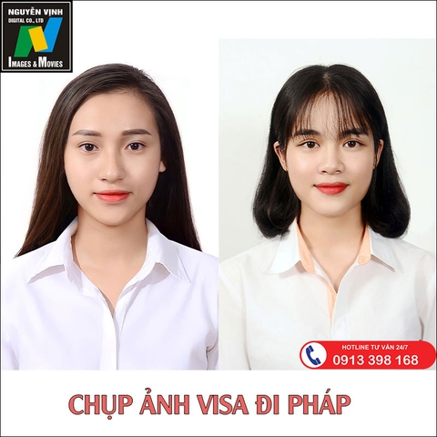 Chụp Ảnh Visa Đi Pháp