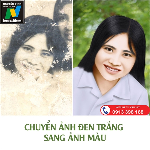Chuyển Ảnh Đen Trắng Sang Ảnh Màu