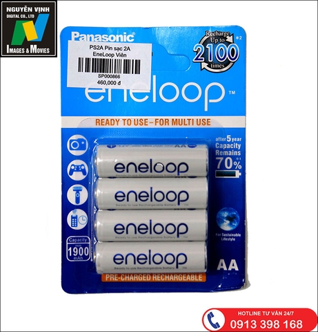 Pin Sạc AA Eneloop Panasonic