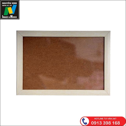 Khung Ảnh Màu Vân Gỗ Trắng Treo Tường