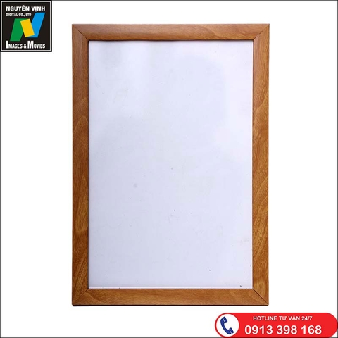 Khung Ảnh Treo Tường Vân Gỗ Nâu Sang Trọng