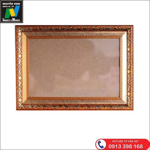 Khung Ảnh Màu Đồng Cổ Điển Sang Trọng