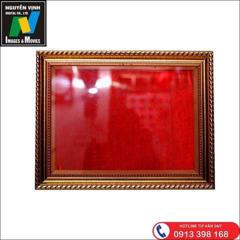 Khung ảnh Huân Chương Màu Vàng Đồng