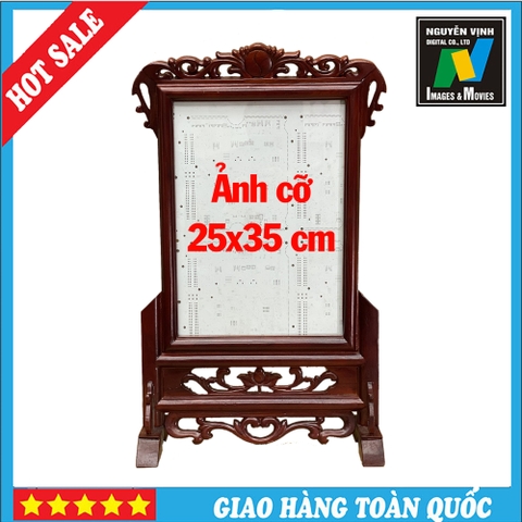 KHUNG THỜ CỠ 25X35 ĐƠN