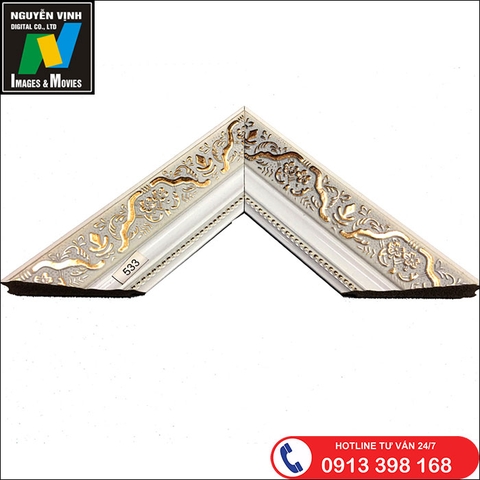 Phào Làm Khung Tranh Mã 533