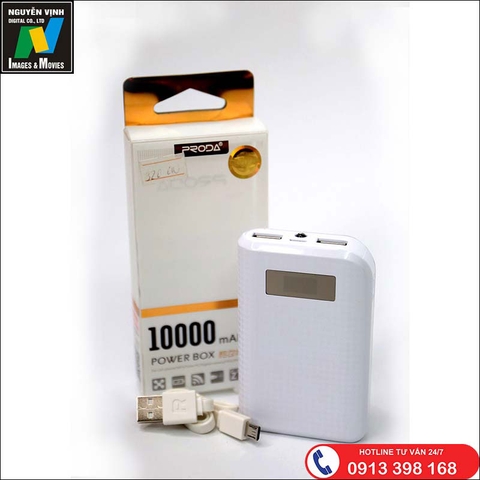 Pin Sạc Dự Phòng 10.000 mAh PRODA