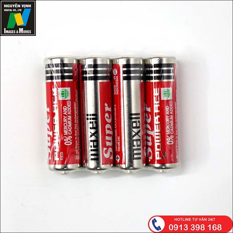 Pin Super Maxell hiện đại