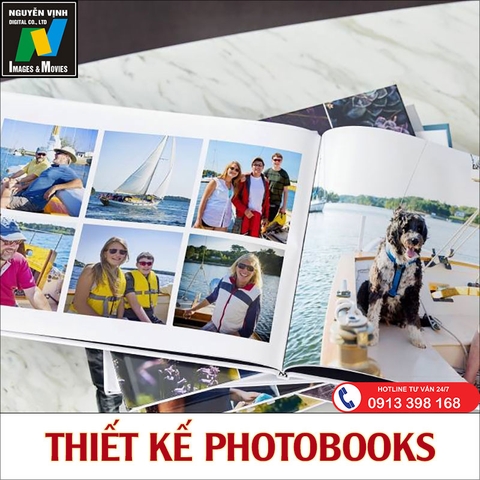 Thiết kế Photobooks theo yêu cầu