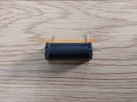 Tụ Bếp Từ MKPH 0.27UF 630VAC 1200VDC Dáng Đứng Mới !