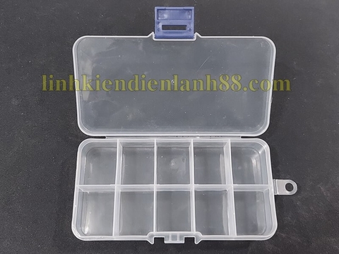 Hộp đựng Linh Kiện 10 ngăn 130x65x20mm mới !