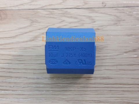 Tụ Vuông Bếp từ MKP 10UF 275VAC 400VDC Xanh Dáng Nằm Mới !