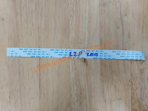 Cáp FFC 12P Thuận 1.0mm Dài 20cm mới 100%.