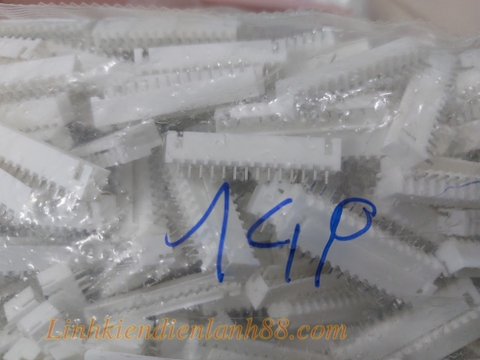Header Đực 14P XH2.54-14P Chân Đồng Mới!