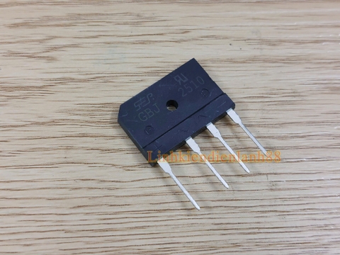 Cầu Diode GBJ2510 KBJ2510 D25XB80 25A 1000V mới chính Hãng 100% ! (Tháy thế RS2006M, D25XB80, D20xb60 ..)