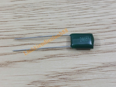 Tụ mica 2A681j 681j 0.68nF 100v.
