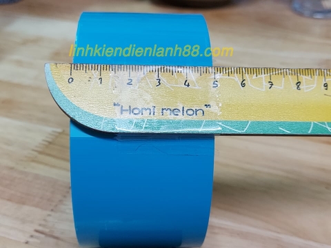 Băng dính xanh dương bản 5cm*50m loại dầy không để lại keo mới ! ( chuyên dán tủ lạnh - điều hòa - máy giặt ..)