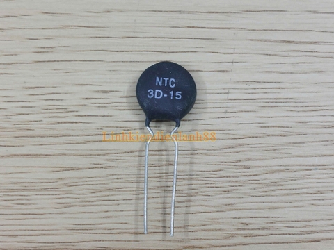 Điện trở Nhiệt NTC 3D-15 3R 15mm mới 100%.