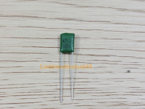Tụ mica 2A471j 471j 0.47nF 100v.
