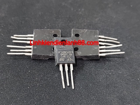 MOSFET STGF10NC60KD GF10NC60KD 10A 600V Bóc Máy, Đảm Bảo Chất Lượng.