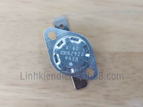 Công tắc điều khiển nhiệt độ KSD301 250V 10A 60 độ C mới !