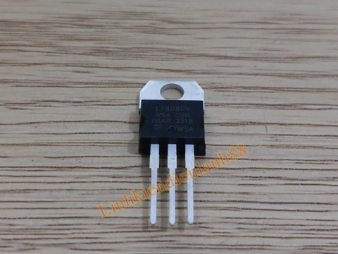 IC ổn áp L7808CV 7808CV 7808 mới , chính hãng 100%.