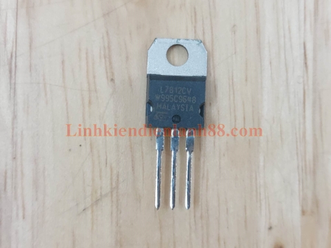 IC ổn áp L7812CV 7812 nhập Malaysia mới chính Hãng ST 100%.