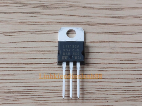 IC ổn áp L7818CV 7818CV 7818 mới , chính hãng 100%.