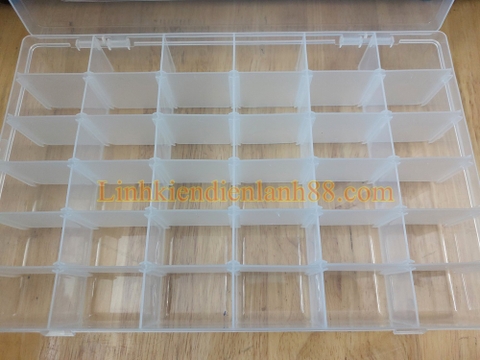 Hộp Đựng Linh Kiện 36 ngăn 275x175x42 mm  Mới Chính Hãng