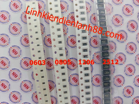 (50 con ) Điện trở dán 1206 3.6MR 1%