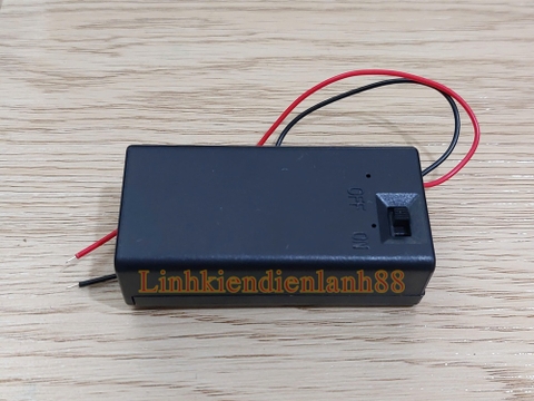 Đế pin 9v có công tắc tắt mở,  dây dài 15cm hàng mới, chính hãng!
