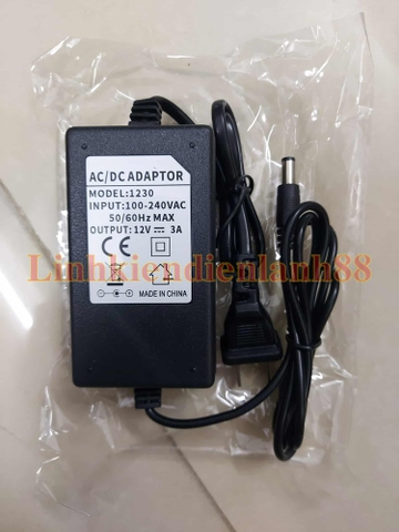 Nguồn Adapter adaptor các loại 5v 1a, 5v 2a, 12v 2a, 15v 2a, 24v 2a, 5v 3a,12v 2a đầu vào 220VAC mới 100%