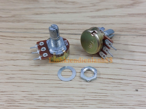 Chiết Áp Đơn 10K WH148 (Biến Trở) Mới.