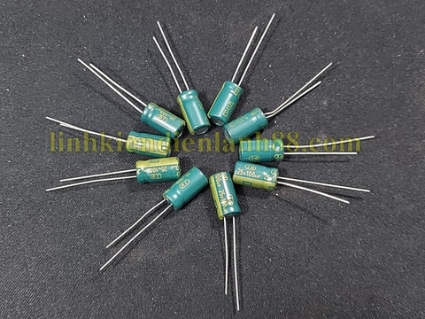 Tụ Hóa 100uf 25v Mới !