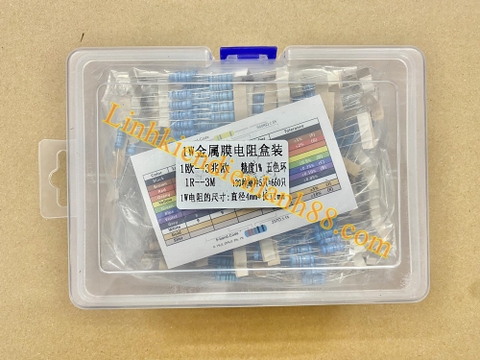 Combo trở cắm 1W ( 130 loại mỗi loại 5 cái ) từ 1R đến 3M.