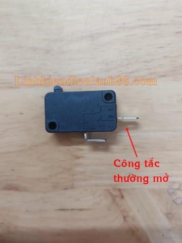 Công tắc 2 chân thường mở 16A 250 mới ( thường dùng trong nồi cơm, công tắc cửa lò vi sóng )