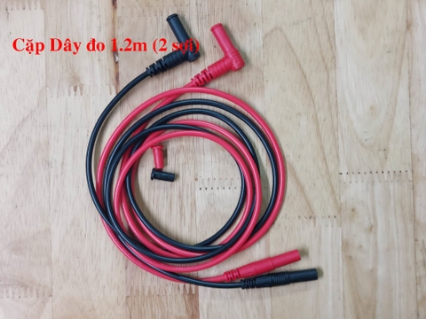 Cặp dây đo đồng hồ siêu mêm 1.2m 2 sợi ( sản phẩm tách rời chưa có thân và kim đo )