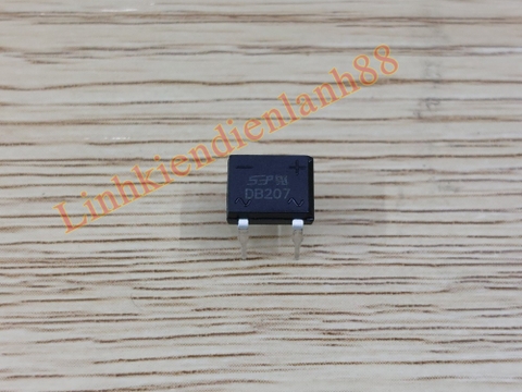 Cầu Diode cắm DB207 db207s 2A 1000V mới ,chính hãng 100%.