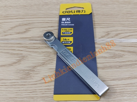 Thước đo độ dầy Deli DL9501 mới , chính hãng!