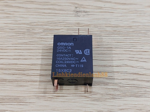 Rơ le G5G-1A 24VDC Relay 24V 16A mới chính Hãng OMROM 100%.