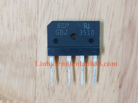 Cầu Diode GBJ3510 35A 1000V Mới chính Hãng SEP 100% (có thể thay thế KBJ3510 , GBJ2510 ..)